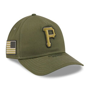 �j���[�G�� �����Y �A�N�Z�T���[ �X�q Men's New Era Olive Pittsburgh Pirates 2026 Armed Forces Day 9TWENTY Adjustable Hat Olive �I���[�u