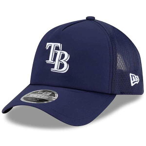 �j���[�G�� �����Y �A�N�Z�T���[ �X�q Men's New Era Navy Tampa Bay Rays 2026 Batting Practice Apex 9FORTY Adjustable Trucker Hat Navy �l�C�r�[