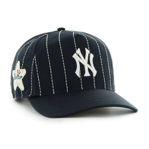 �t�H�[�e�B�[�Z�u�� �����Y �A�N�Z�T���[ �X�q Men's '47 x Rawlings Navy New York Yankees Pinstripe Hitch Adjustable Hat Navy �l�C�r�[
