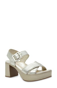 �i�I�g ���f�B�[�X �V���[�Y �q�[�� �v���b�g�t�H�[�� �T���_�� Naot Elite Platform Sandal Radiant Gold Leather �S�[���h