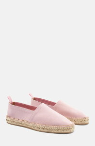 �X�J���b�\ ���f�B�[�X �V���[�Y �T���_�� SCAROSSO Lola Espadrilles Pink - Suede �s���N