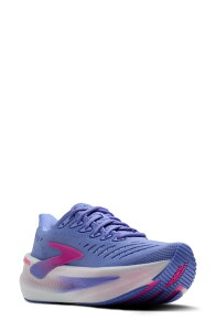 �u���b�N�X ���f�B�[�X �V���[�Y �X�j�[�J�[ Brooks Glycerin Max 2 Hybrid Running Shoe Blazing Bell/Pink/White �z���C�g