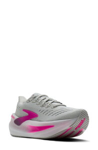�u���b�N�X ���f�B�[�X �V���[�Y �X�j�[�J�[ Brooks Glycerin Max 2 Hybrid Running Shoe Oyster/ Argyle/ Cyber Pink �s���N