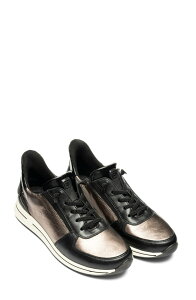 �A�� ���f�B�[�X �V���[�Y �X�j�[�J�[ ara Ovation Sneaker Black/ Cashmere Metallic �u���b�N