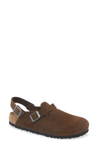 �r���P���V���g�b�N ���f�B�[�X �V���[�Y �T���_�� Birkenstock Tokio Clog Carafe Suede