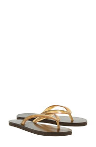 �A���V�G���g�O���[�N�T���_�� ���f�B�[�X �V���[�Y Ancient Greek Sandalsaionara Jelly Flip Flop Clear Caramel