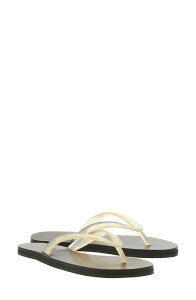 �A���V�G���g�O���[�N�T���_�� ���f�B�[�X �V���[�Y Ancient Greek Sandalsaionara Jelly Flip Flop Natural