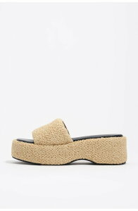 �r���o�C���[�� ���f�B�[�X �V���[�Y �q�[�� �T���_�� Bimba y Lola Textile High Sole Sandal Natural