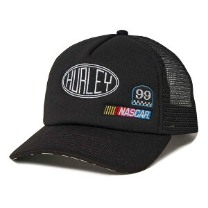 �n�[���[ ���f�B�[�X �A�N�Z�T���[ �X�q Women's Hurley Black NASCAR Foam Trucker Snapback Hat Black �u���b�N