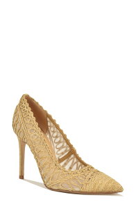 �i�C���E�F�X�g ���f�B�[�X �V���[�Y �q�[�� �L���b�v Nine West Frista Pointed Cap Toe Pump Beige �x�[�W��