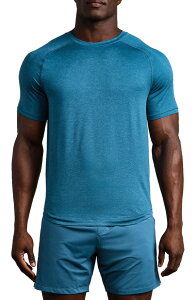 ���[�k �����Y �g�b�v�X T�V���c Rhone Atmosphere Performance T-Shirt Ash Blue �A�b�V��