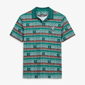 �A���e�B�O�A �����Y �g�b�v�X �|���V���c Men's Antigua Green Mexico National Team Golden Polo Green �O���[��