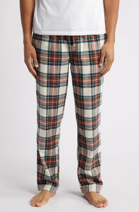 �}�W�F�X�e�B�b�N �����Y �{�g���X �J�W���A���p���c Majestic International Country Flannel Pajama Pants Pumpkin Spice