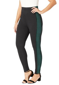 �W�F�V�J�����h�� ���f�B�[�X �{�g���X �J�W���A���p���c �R�b�g�� Jessica London Everyday Stretch Cotton Leggingreen Diamond Geo �O���[��