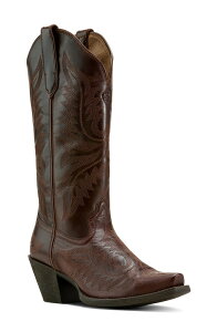 �A���A�g ���f�B�[�X �V���[�Y �u�[�c�E���C���u�[�c Ariat Round Up Collins Western Boot Dark Red ���b�h