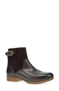 �_���X�R ���f�B�[�X �V���[�Y �u�[�c�E���C���u�[�c Dansko Monique Bootie Chocolate Burnished Calf �`���R���[�g