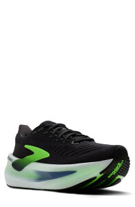 �u���b�N�X �����Y �V���[�Y �X�j�[�J�[ Brooks Glycerin Max 2 Hybrid Running Shoe Phantom/ White/ Green Gecko �z���C�g