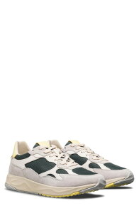 �N���G �����Y �V���[�Y �X�j�[�J�[ CLAE Zuma Sneaker Quiet Grey Forest Wax Yellow �O���[