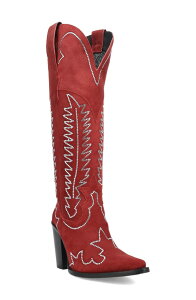 �f�B���S ���f�B�[�X �V���[�Y �u�[�c�E���C���u�[�c Dingo Double Take Over the Knee Western Boot Red ���b�h