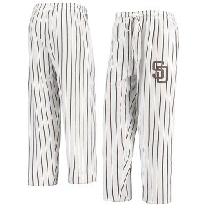 �R���Z�v�c �X�|�[�c �����Y �{�g���X �J�W���A���p���c Men's Conceptsport White San Diego Padres Vigor Pinstripe Pants White �z���C�g
