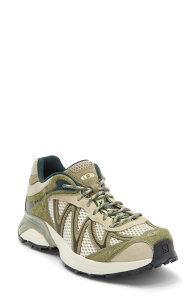 �T������ ���f�B�[�X �V���[�Y �X�j�[�J�[ Salomon Gender Inclusive XT-Whisper Embroidery Sneaker Deep Lichen Green/ Eucalyptus �O���[��