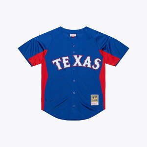 �~�b�`�F��&�l�X �����Y �g�b�v�X �V���c ���b�V�� �W���[�W�[ Men's Mitchell & Ness Adrian Beltre Royal Texas Rangers Cooperstown Mesh Batting Practice Button-Up Jersey Royal