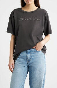 �f�C�h���[�}�[ ���f�B�[�X �g�b�v�X T�V���c �R�b�g�� Daydreamer It's Nothat Deep Cotton T-Shirt Reactive Black �u���b�N