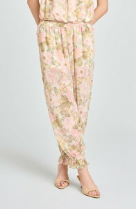 ���C�t ���f�B�[�X �{�g���X ���M���X �Z�~�V�A�[ �t�����[�� �p���c �V�A�[ �t�����[ WAYF Jasmine Floral Semisheer Balloon Pants Blush Floral �u���b�V��