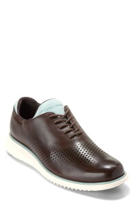�R�[���n�[�� �����Y �V���[�Y �I�b�N�X�t�H�[�h �_�[�r�[ Cole Haan 2.ZeroGrand Laser Wing Derby Madeira / Cloud Blue / Ivory �A�C�{���[