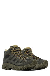 ������ �����Y �V���[�Y �u�[�c�E���C���u�[�c Merrell Moab 3 Mid Waterproof Hiking Shoe Black/ Beluga �u���b�N