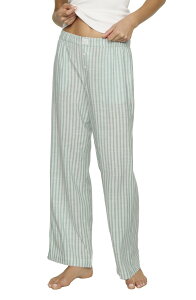 �G�o�[�W�F�C ���f�B�[�X �{�g���X �J�W���A���p���c Eberjey Nautico Stripe Pajama Pants Regatta Stripe Seagrass �X�g���C�v