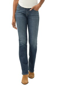 �V���o�[ �W�[���Y ���f�B�[�X �{�g���X �f�j���p���c �u�[�c�J�b�g �u�[�c Silver Jeans Co. Suki Curvy Slim Bootcut Jeans Beats
