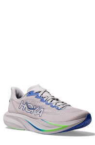 �z�J�I�l�I�l �����Y �V���[�Y �X�j�[�J�[ HOKA Mach 7 Running Shoe Ash Grey / Cobalt Blue �O���[