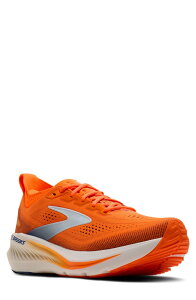 �u���b�N�X �����Y �V���[�Y �X�j�[�J�[ Brooks Glycerin GTS 23 Running Shoe Shocking Orange/ Blue/ White �z���C�g