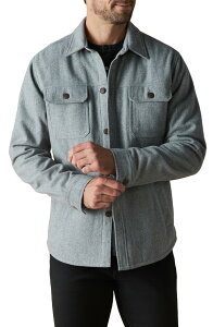 �m�[�}���u�����h �����Y �A�E�^�[ �W���P�b�g�E�u���]�� The Normal Brand Brightside Flannelined Workwear Jacket Ash �A�b�V��