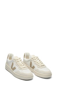 ���F�W�� ���f�B�[�X �V���[�Y �X�j�[�J�[ ���U�[ Veja V-90 Leather Sneaker White Taupe �z���C�g