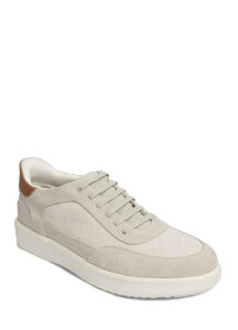 �}�[�N�W���Z�t�j���[���[�N �����Y �V���[�Y �X�j�[�J�[ ���U�[ Marc Joseph New York Bill Ave Hands Free Technology Lightweight Leather Sneaker Ivory Suede �A�C�{���[
