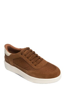 �}�[�N�W���Z�t�j���[���[�N ���f�B�[�X �V���[�Y �X�j�[�J�[ ���U�[ Marc Joseph New York Catherine Street Hands Free Technology Leather Sneaker Cognac Suede