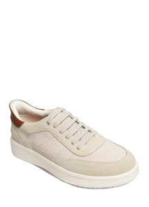 �}�[�N�W���Z�t�j���[���[�N ���f�B�[�X �V���[�Y �X�j�[�J�[ ���U�[ Marc Joseph New York Catherine Street Hands Free Technology Leather Sneaker Ivory Suede �A�C�{���[