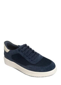 �}�[�N�W���Z�t�j���[���[�N ���f�B�[�X �V���[�Y �X�j�[�J�[ ���U�[ Marc Joseph New York Catherine Street Hands Free Technology Leather Sneaker Navy Suede �l�C�r�[