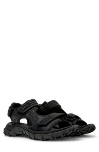 �J���y�[�� �����Y �V���[�Y �T���_�� Camper Driftrail Sandal Black/ Black �u���b�N