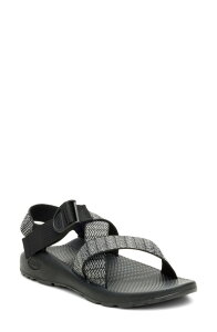 �`���R ���f�B�[�X �V���[�Y �T���_�� Chaco Mega Z Classic Sandal Bit Black/ White �z���C�g