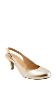 �g���b�^�[�Y ���f�B�[�X �V���[�Y �p���v�X Trotters Lexi Slingback Pump Champagne �V�����p��