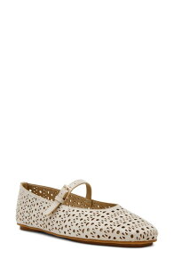 �A���N���C�� ���f�B�[�X �V���[�Y �p���v�X Anne Klein Connie Mary Jane Flat Light Gold �S�[���h