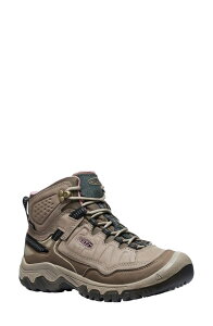 �L�[�� ���f�B�[�X �V���[�Y �u�[�c�E���C���u�[�c KEEN Targhee IV Waterproof Mid Hiking Shoe Brindle/Nostalgia Ro