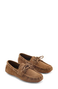 �}���S ���f�B�[�X �V���[�Y �p���v�X MANGO Boat Shoe Medium Brown �u���E��