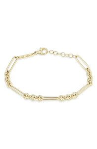 �]�[�V�b�R ���f�B�[�X �A�N�Z�T���[ �u���X���b�g�E�o���O���E�A���N���b�g Zo Chicco Mix Paper Clip Rolo Chain Bracelet 14K Yellow Gold �C�G���[