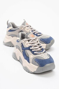 �v�����[�O�V���[�Y ���f�B�[�X�j�[�J�[ �v���b�g�t�H�[�� Prologue Shoes Loretta Platform Sneakers Blue �u���[