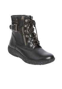 �R���t�H�[�g�r���[ ���f�B�[�X �V���[�Y �u�[�c�E���C���u�[�c Comfortview The James Trail Boot Black �u���b�N