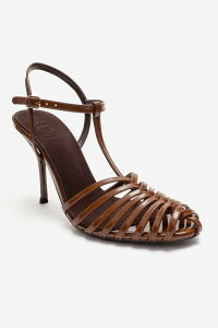 �v�����[�O�V���[�Y ���f�B�[�X �q�[�� Prologue Shoes Pasion Stiletto Pump Cognac Patent
